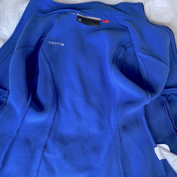 Blue Spyder Sweater Zip Up - Picture 4 of 4